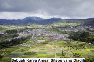 Salah satu Karya Eksotis Amsal Sitepu