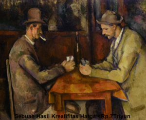 Contoh hasil kreatifitas dengan harga trilyunan